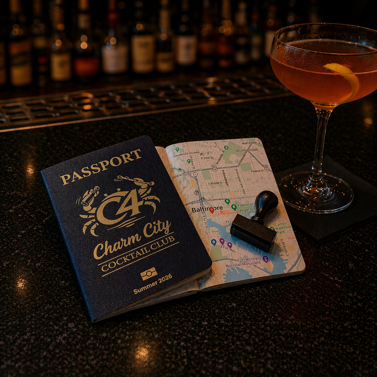 Charm City Cocktail Club Passport